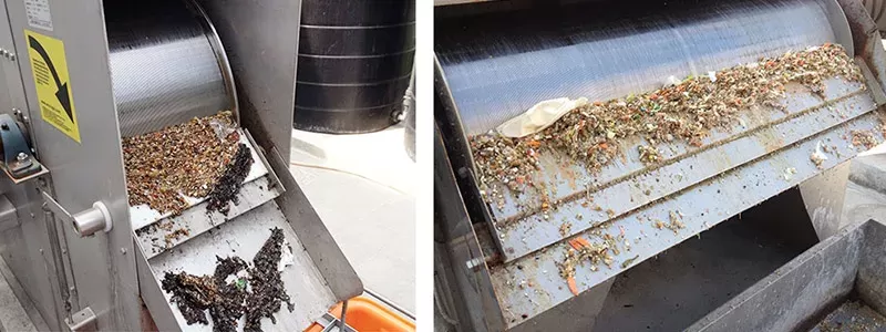 Statische Siebmaschine