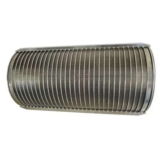 Keildraht-Siebszylinder für Schneckenpresse